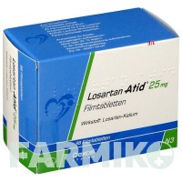 ЛОЗАРТАН (LOSARTAN) 25 мг таблетки 98 шт - Лозартан DEXCEL PHARMA