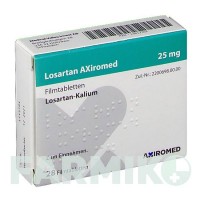 ЛОЗАРТАН (LOSARTAN) 25 мг таблетки 28 шт - Лозартан MEDICAL VALLEY INVEST