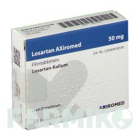 ЛОЗАРТАН (LOSARTAN) 50 мг таблетки 28 шт - Лозартан MEDICAL VALLEY INVEST