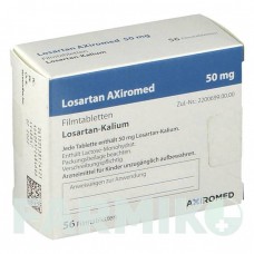 ЛОЗАРТАН (LOSARTAN) 50 мг таблетки 56 шт - Лозартан MEDICAL VALLEY INVEST