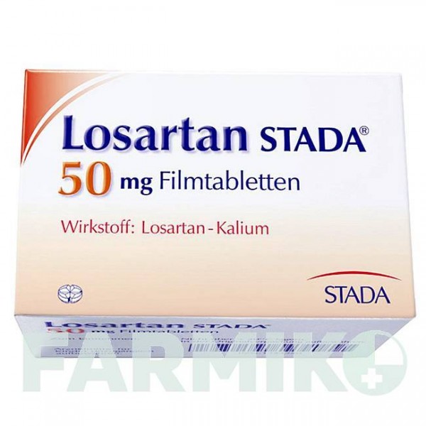 ЛОЗАРТАН (LOSARTAN) 50 мг таблетки 56 шт - Лозартан STADAPHARM