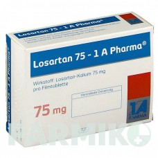 ЛОЗАРТАН (LOSARTAN) 75 таблетки 28 шт - Лозартан 1 A PHARMA