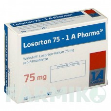 ЛОЗАРТАН (LOSARTAN) 75 таблетки 56 шт - Лозартан 1 A PHARMA