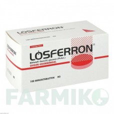 ЛОСФЕРРОН (LoSFERRON) таблетки 100 шт - Залізо (II) глюконат MIBE