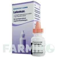 ЛОТЕМАКС (LOTEMAX) капли 5 мл - Лотепреднол DR.GERHARD MANN