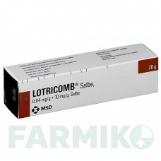 ЛОТРИКОМБ (LOTRICOMB) мазь 20 г - Имидазол-триазол, Кортикостероид ORGANON