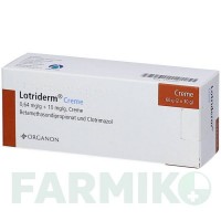 ЛОТРИДЕРМ (LOTRIDERM) крем 30 г - Імідазол-триазол, Кортикостероїд ORIFARM