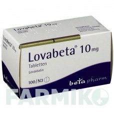 ЛОВАБЕТА (LOVABETA) 10 мг таблетки 100 шт - Ловастатин BETAPHARM