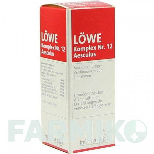 ЛОВЕ КОМПЛЕКС (LoWE KOMPLEX) капли 50 мл - Гомеопатия INFIRMARIUS