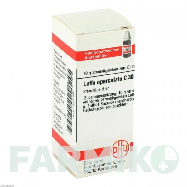 ЛЮФФА ОПЕРКУЛАТА (LUFFA OPERCULATA) C 30 глобули 10 г - Гомеопатія DHU