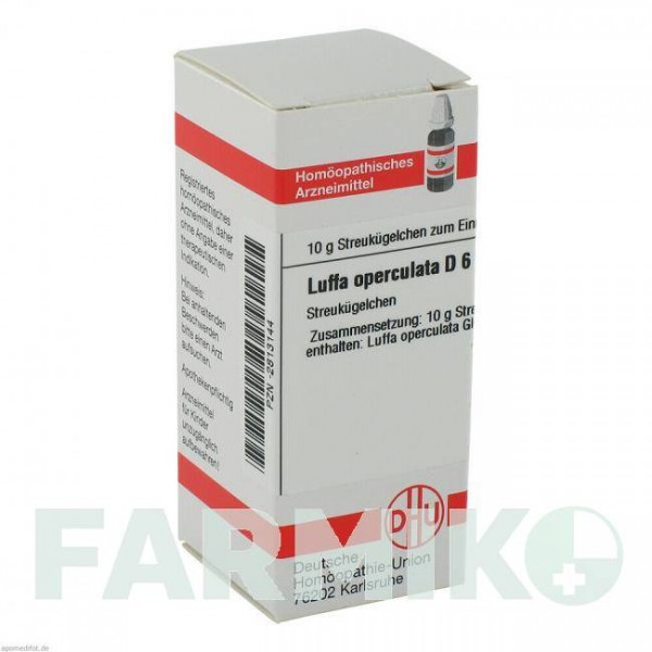 ЛЮФФА ОПЕРКУЛАТА (LUFFA OPERCULATA) D 6 глобули 10 г - Гомеопатія DHU