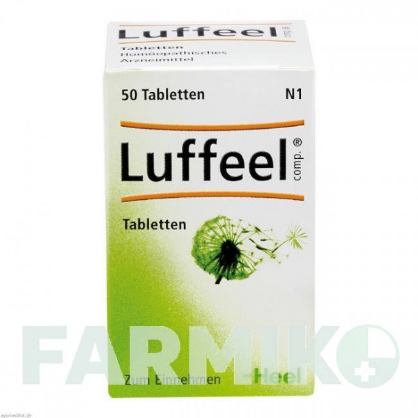 ЛУФФИЛ (LUFFEEL) таблетки 50 шт - Гомеопатия BIOLOGISCHE HEILMITTEL HEEL