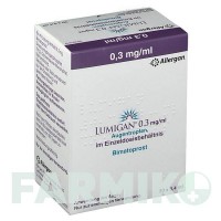 ЛУМІГАН (LUMIGAN) 0,3 мг/мл краплі 30x0,4 мл - Біматопрост ABBVIE