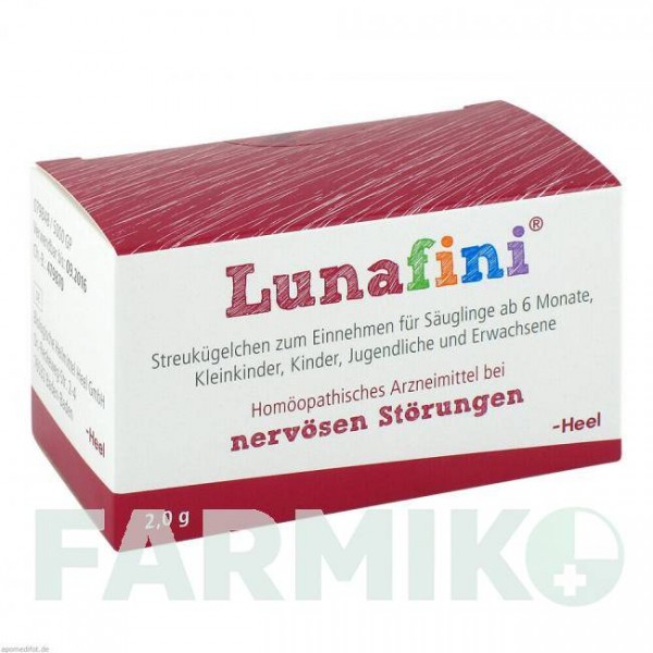 ЛУНАФИНИ (LUNAFINI) глобули 2 г - Гомеопатия BIOLOGISCHE HEILMITTEL HEEL