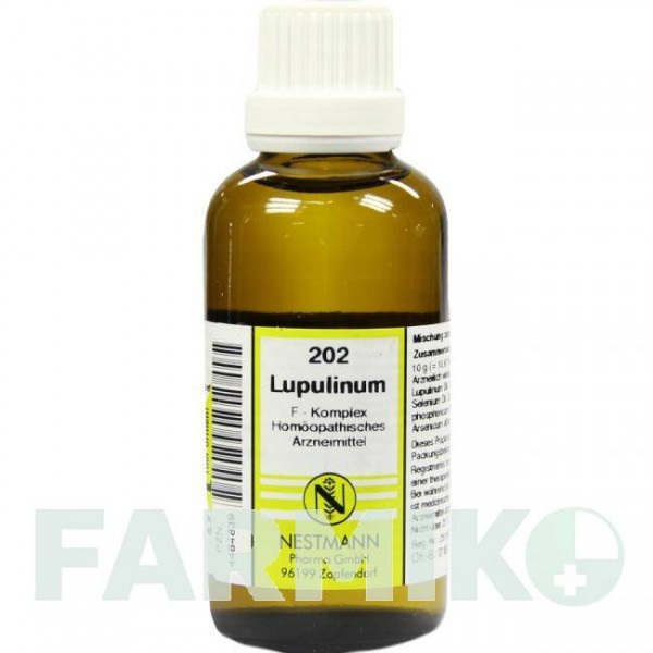 ЛУПУЛИНУМ (LUPULINUM) раствор 50 мл - Гомеопатия NESTMANN PHARMA