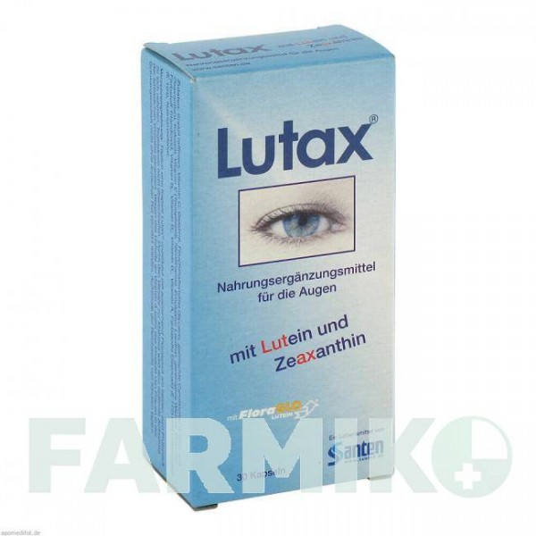 ЛЮТАКС (LUTAX) 10 мг капсулы 30 шт - Активные вещества SANTEN