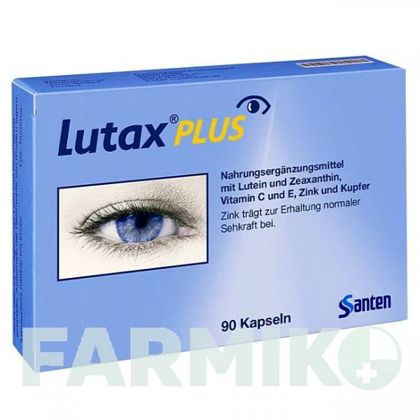 ЛЮТАКС (LUTAX) капсулы 90 шт - Активные вещества SANTEN