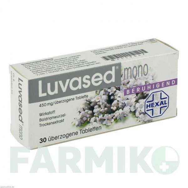 ЛУВАСЕД (LUVASED) таблетки 30 шт - Корень валерианы DR.KADE