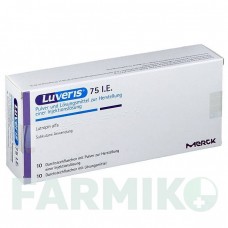 ЛУВЕРИС (LUVERIS) 75 МЕ порошок 10 шт - Лутропин альфа MERCK HEALTHCARE