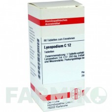 ЛИКОПОДИУМ (LYCOPODIUM) C 12 таблетки 80 шт - Гомеопатия DHU
