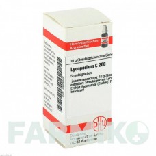 ЛІКОПОДІУМ (LYCOPODIUM) C 200 глобули 10 г - Гомеопатія DHU