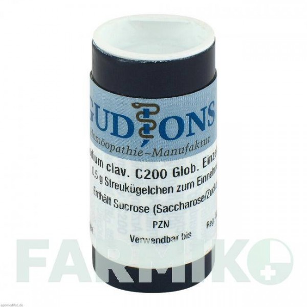 ЛИКОПОДИУМ КЛАВАТУМ (LYCOPODIUM CLAVATUM) C 200 глобули 0,5 г - Гомеопатия GUDJONS
