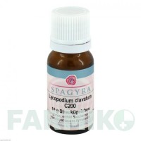 ЛИКОПОДИУМ КЛАВАТУМ (LYCOPODIUM CLAVATUM) C 200 глобули 10 г - Гомеопатия SPAGYRA