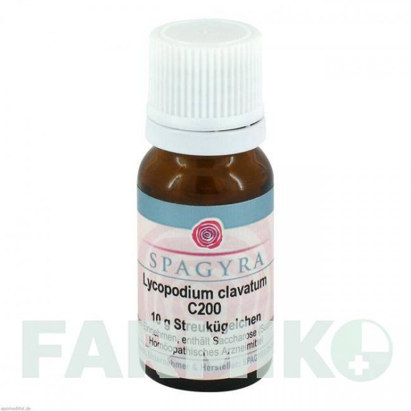 ЛІКОПОДІУМ КЛАВАТУМ (LYCOPODIUM CLAVATUM) C 200 глобули 10 г - Гомеопатія SPAGYRA