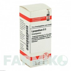 ЛІКОПОДІУМ (LYCOPODIUM) D 3 глобули 10 г - Гомеопатія DHU