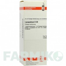 ЛИКОПОДИУМ (LYCOPODIUM) D 30 раствор 50 мл - Гомеопатия DHU