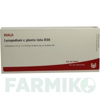 ЛІКОПОДІУМ (LYCOPODIUM) D 30 ампули 10x1 мл - Гомеопатія WALA HEILMITTEL