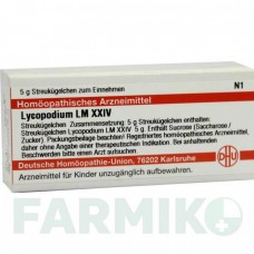 ЛИКОПОДИУМ (LYCOPODIUM) LM XXIV глобули 5 г - Гомеопатия DHU