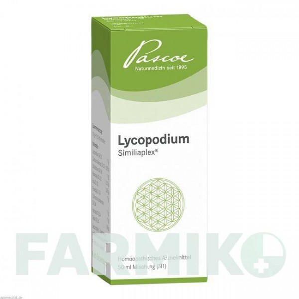 ЛИКОПОДИУМ СИМИЛИАПЛЕКС (LYCOPODIUM SIMILIAPLEX) смесь 50 мл - Гомеопатия PASCOE