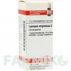 ЛИКОПУС ВИРГИНИКУС (LYCOPUS VIRGINICUS) C 30 глобули 10 г - Гомеопатия DHU