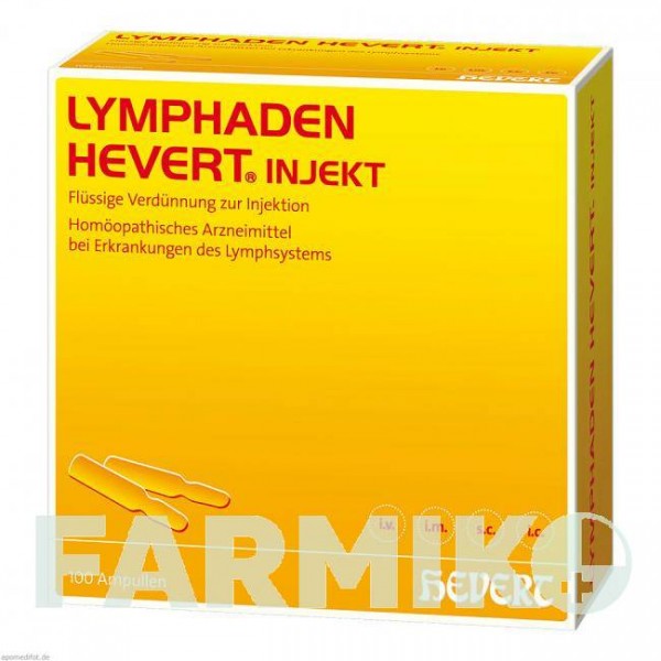 ЛИМФАДЕН (LYMPHADEN) ампулы 100 шт - Гомеопатия HEVERT