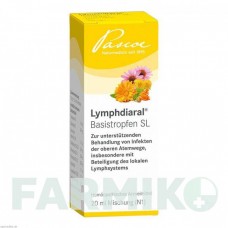 ЛИМФДИАРАЛ БАЗИСТРОПФЕН (LYMPHDIARAL BASISTROPFEN) капли 20 мл - Гомеопатия PASCOE