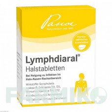 ЛИМФДИАРАЛ ХАЛСТАБЛЕТТЕН (LYMPHDIARAL HALSTABLETTEN) таблетки 100 шт - Гомеопатия PASCOE