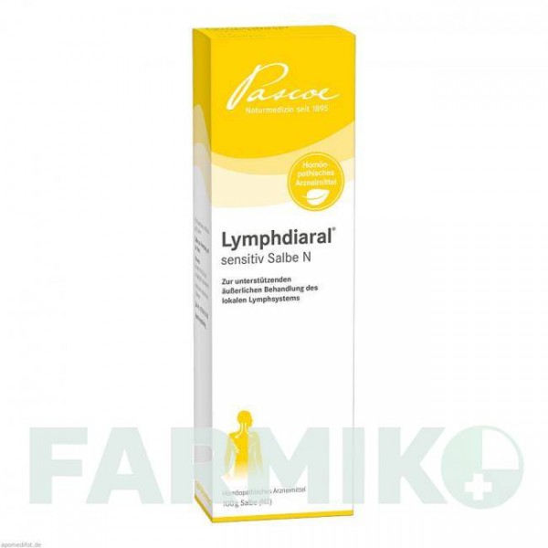 ЛІМФДІАРАЛ СЕНСИТИВ (LYMPHDIARAL SENSITIV) мазь 100 г - Гомеопатія PASCOE