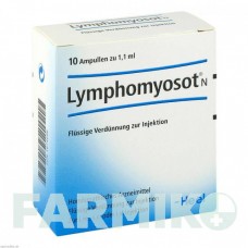 ЛИМФОМИОЗОТ (LYMPHOMYOSOT) ампулы 10 шт - Гомеопатия BIOLOGISCHE HEILMITTEL HEEL