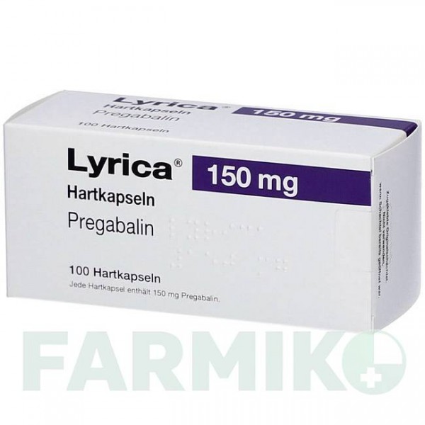 ЛИРИКА (LYRICA) 150 мг капсулы 100 шт - Прегабалин 1 0 1 CAREFARM