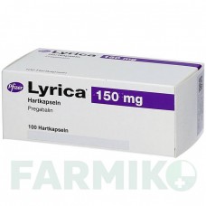 ЛИРИКА (LYRICA) 150 мг капсулы 100 шт - Прегабалин DOCPHARM