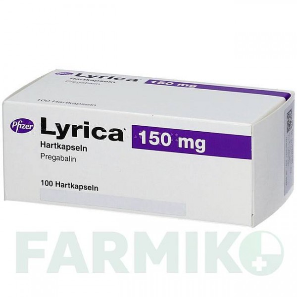 ЛИРИКА (LYRICA) 150 мг капсулы 100 шт - Прегабалин DOCPHARM