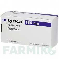 ЛИРИКА (LYRICA) 150 мг капсулы 100 шт - Прегабалин EMRA-MED