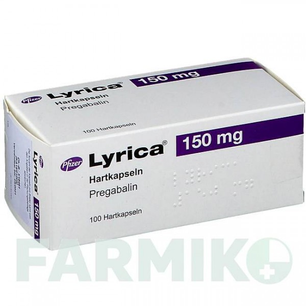 ЛИРИКА (LYRICA) 150 мг капсулы 100 шт - Прегабалин FD PHARMA