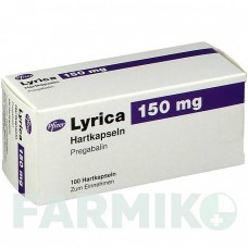 ЛИРИКА (LYRICA) 150 мг капсулы 100 шт - Прегабалин KOHLPHARMA