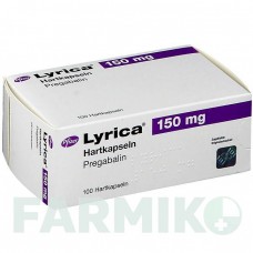 ЛИРИКА (LYRICA) 150 мг капсулы 100 шт - Прегабалин VIATRIS