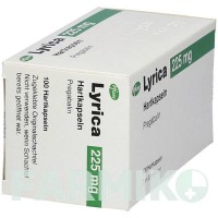 ЛИРИКА (LYRICA) 225 мг капсулы 100 шт - Прегабалин KOHLPHARMA