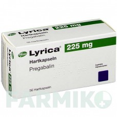 ЛИРИКА (LYRICA) 225 мг капсулы 56 шт - Прегабалин VIATRIS