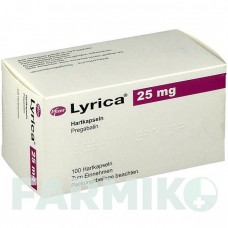 ЛИРИКА (LYRICA) 25 мг капсулы 100 шт - Прегабалин AXICORP PHARMA