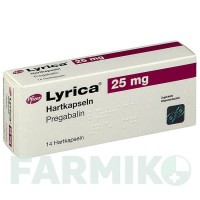 ЛИРИКА (LYRICA) 25 мг капсулы 14 шт - Прегабалин VIATRIS